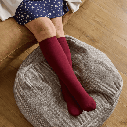 Chaussettes de Compression Larges FeetSanté™ - Soulagement Certifié